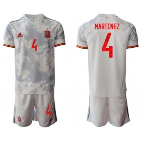Tenue Espagne Inigo Martinez 4 Enfant Extérieur UEFA Euro 2020 Maillot de Foot
